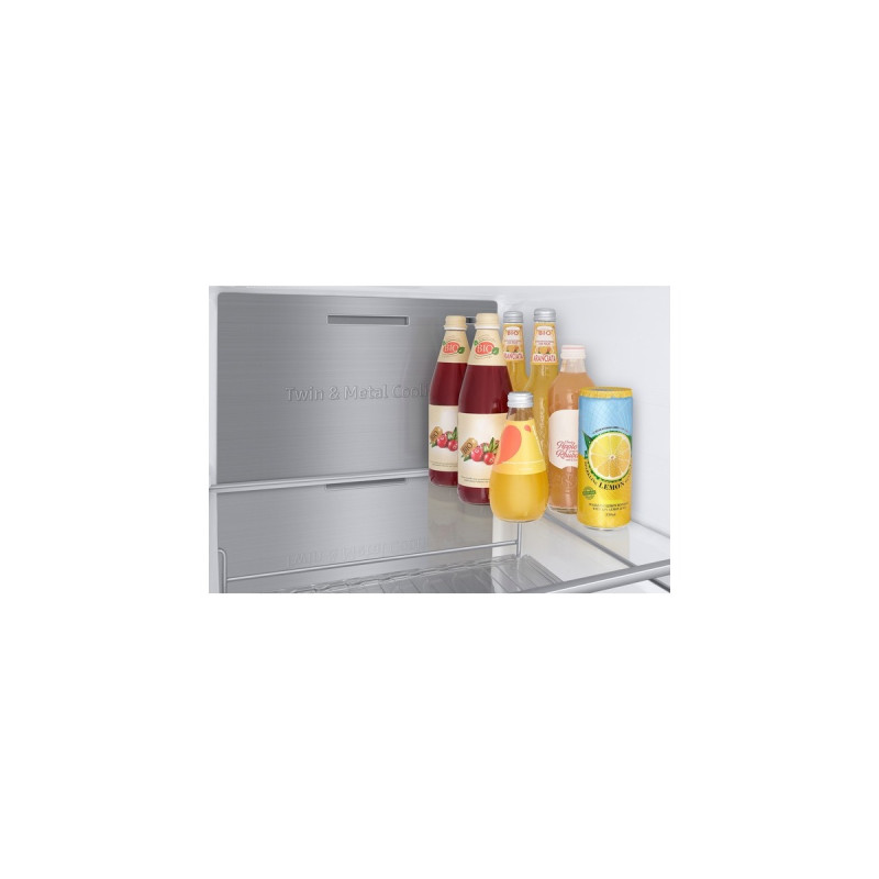 SAMSUNG RH6ACG805DS9EG, Side-by-Side(edelstahl, Food Showcase Tür, AI Energy Mode, Smart Conversion, Wassertank)