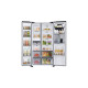 SAMSUNG RH6ACG892DB1EG, Side-by-Side(edelstahl (dunkel), Food Showcase Tür, AI Energy Mode, Smart Conversion, Festwasseranschluss)