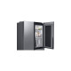 SAMSUNG RH6ACG892DS9EG, Side-by-Side(edelstahl, Food Showcase Tür, AI Energy Mode, Smart Conversion, Festwasseranschluss)