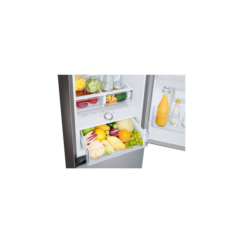 SAMSUNG RL34C603DSA/EG, Kühl-/Gefrierkombination(edelstahl, AI Energy Mode, No Frost+, All-Around Cooling)