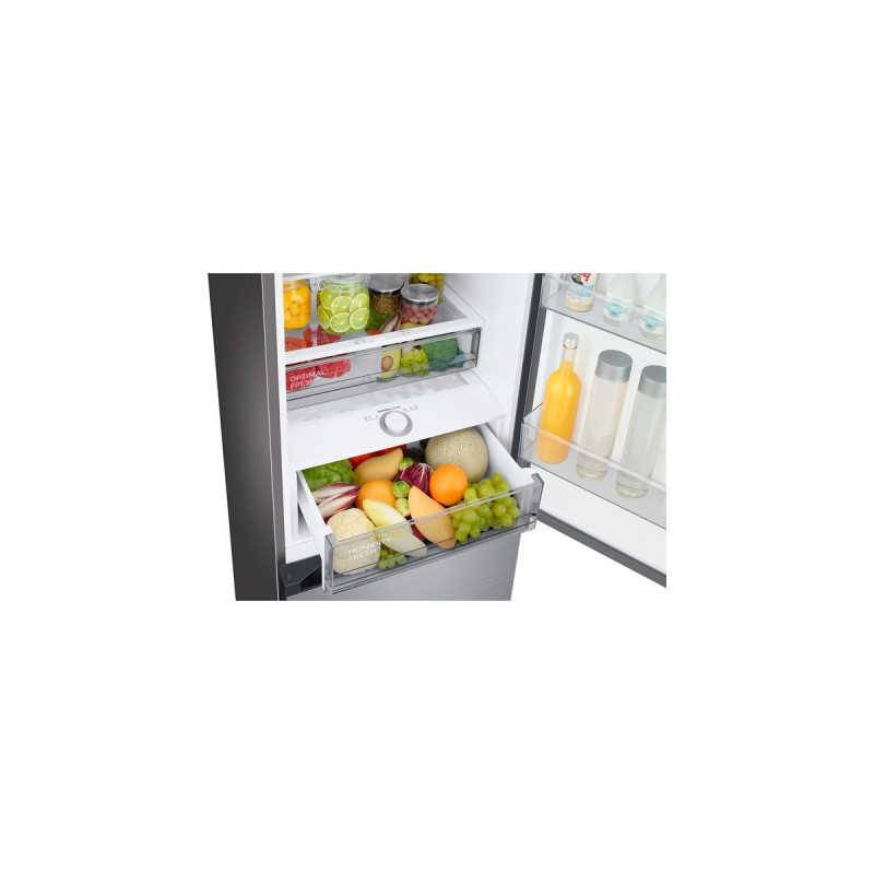 SAMSUNG RL38A7B5BS9/EG BeSpoke, Kühl-/Gefrierkombination(edelstahl)