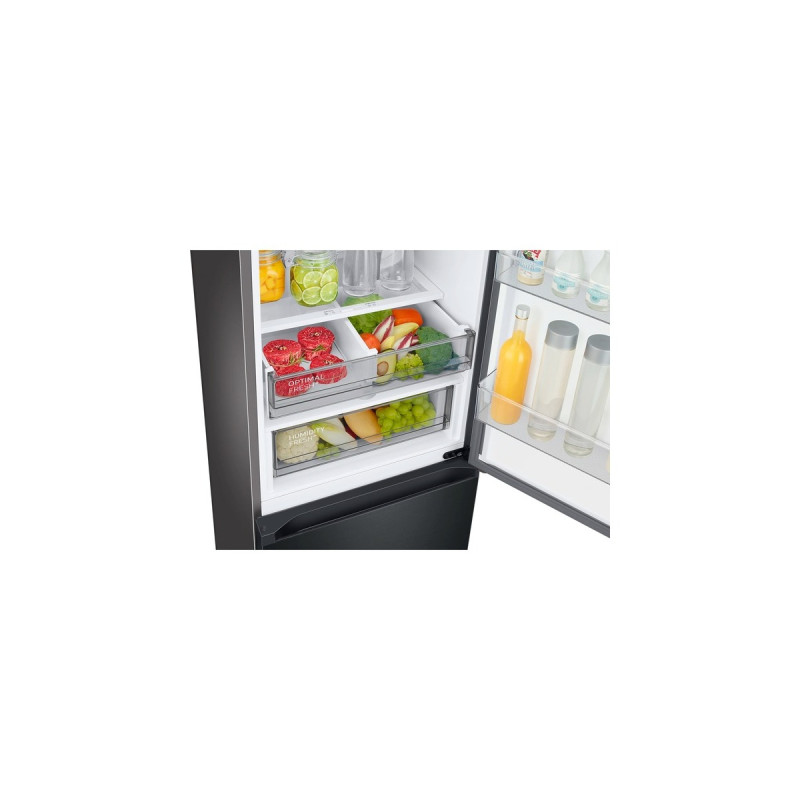 SAMSUNG RL38A7B63B1/EG BeSpoke, Kühl-/Gefrierkombination(edelstahl (dunkel))