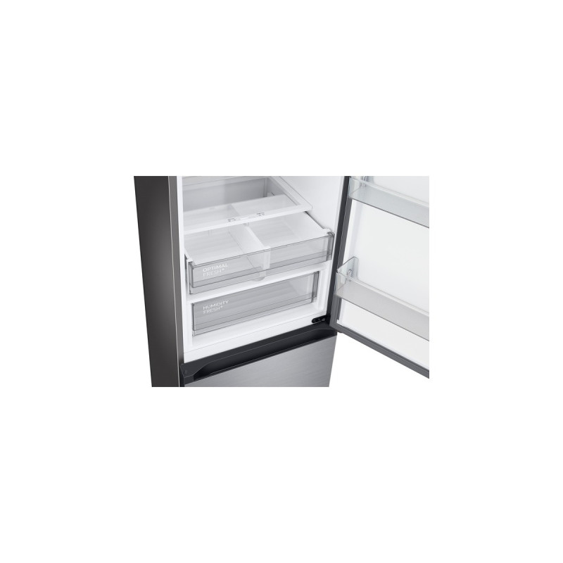 SAMSUNG RL38C7B6BS9/EG Bespoke, Kühl-/Gefrierkombination(edelstahl, AI Energy Mode, Metal Cooling, Cool Select+)
