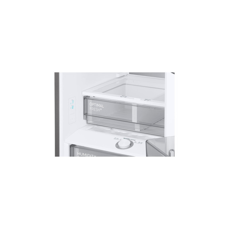 SAMSUNG RL38C7B6BS9/EG Bespoke, Kühl-/Gefrierkombination(edelstahl, AI Energy Mode, Metal Cooling, Cool Select+)