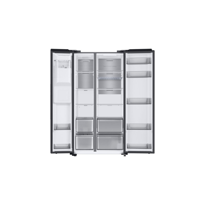 SAMSUNG RS6GA884CB1/EG, Side-by-Side(edelstahl (dunkel)/silber)