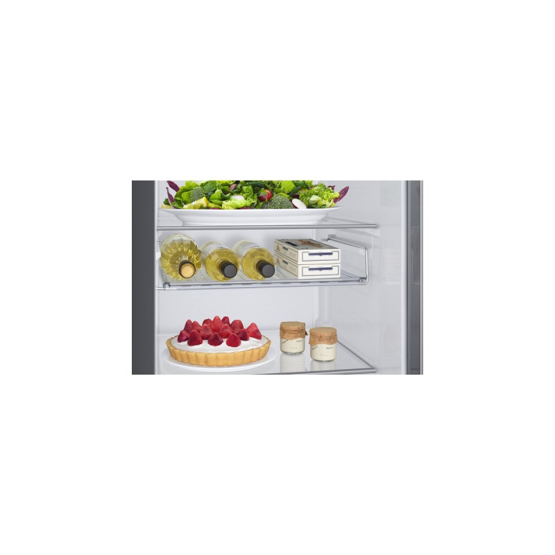 SAMSUNG RS6GCG853ES9EG, Side-by-Side(edelstahl, AI Energy Mode, Twin Cooling+, Festwasseranschluss)