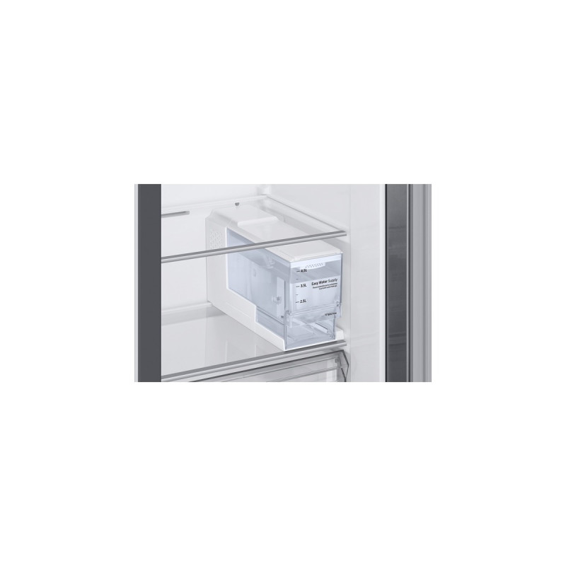 SAMSUNG RS6GCG853ES9EG, Side-by-Side(edelstahl, AI Energy Mode, Twin Cooling+, Festwasseranschluss)