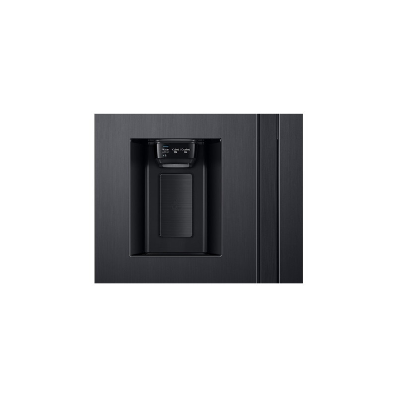 SAMSUNG RS6GCG885DB1EG, Side-by-Side(edelstahl (dunkel), AI Energy Mode, Metal Cooling, Festwasseranschluss)