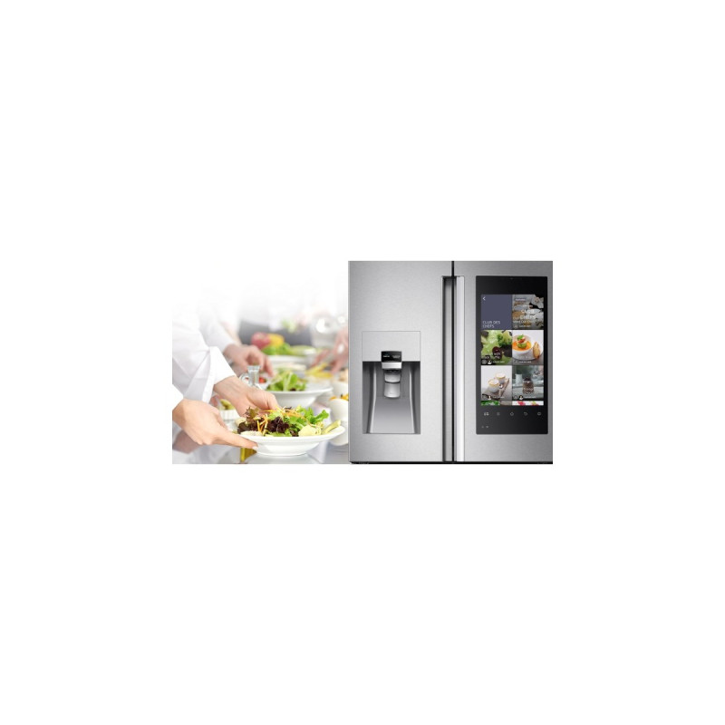 SAMSUNG RS6HA8891SL/EG RS8000, Side-by-Side(edelstahl/silber)