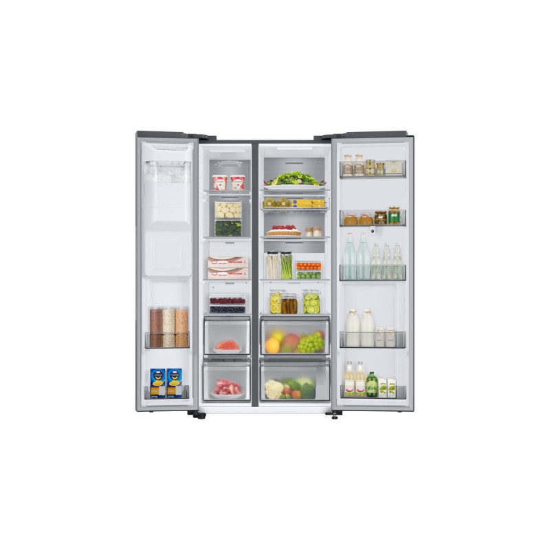 SAMSUNG RS6HA8891SL/EG RS8000, Side-by-Side(edelstahl/silber)