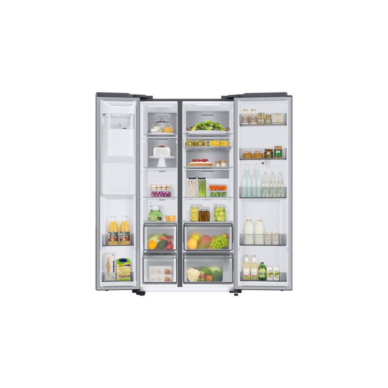 SAMSUNG RS6HA8891SL/EG RS8000, Side-by-Side(edelstahl/silber)