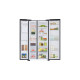 SAMSUNG RS6JA8811B1/EG RS8000, Side-by-Side(edelstahl (dunkel)/schwarz)