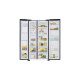 SAMSUNG RS6JA8811B1/EG RS8000, Side-by-Side(edelstahl (dunkel)/schwarz)