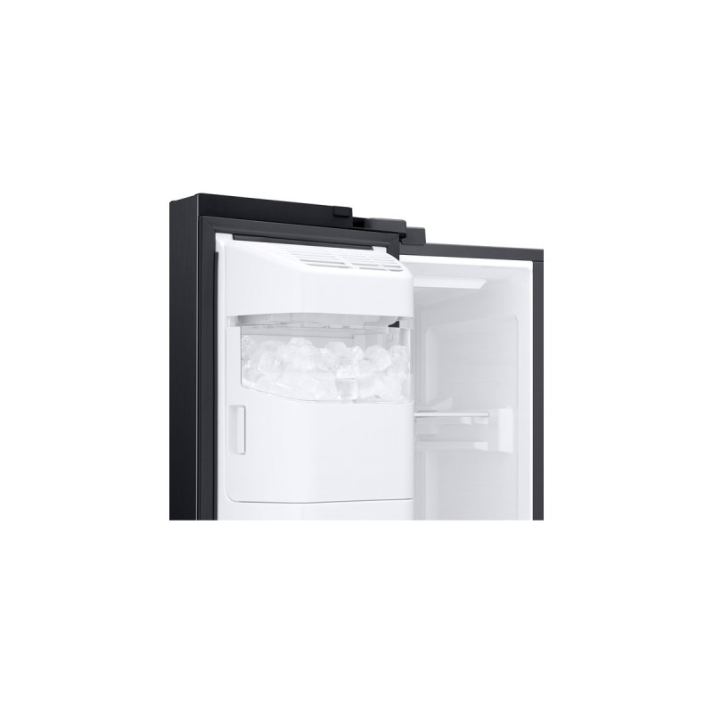 SAMSUNG RS6JA8811B1/EG RS8000, Side-by-Side(edelstahl (dunkel)/schwarz)