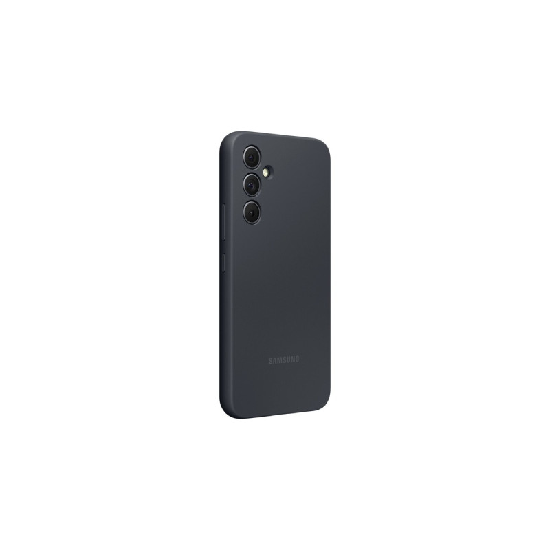 SAMSUNG Silicone Case, Handyhülle(schwarz, Samsung Galaxy A54 5G)