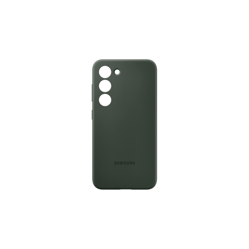 SAMSUNG Silicone Case, Schutzhülle(dunkelgrün, Samsung Galaxy S23)