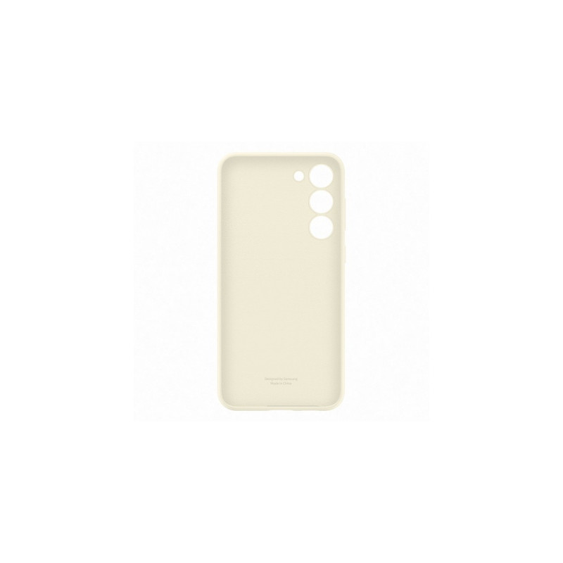 SAMSUNG Silicone Case, Schutzhülle(creme, Samsung Galaxy S23+)