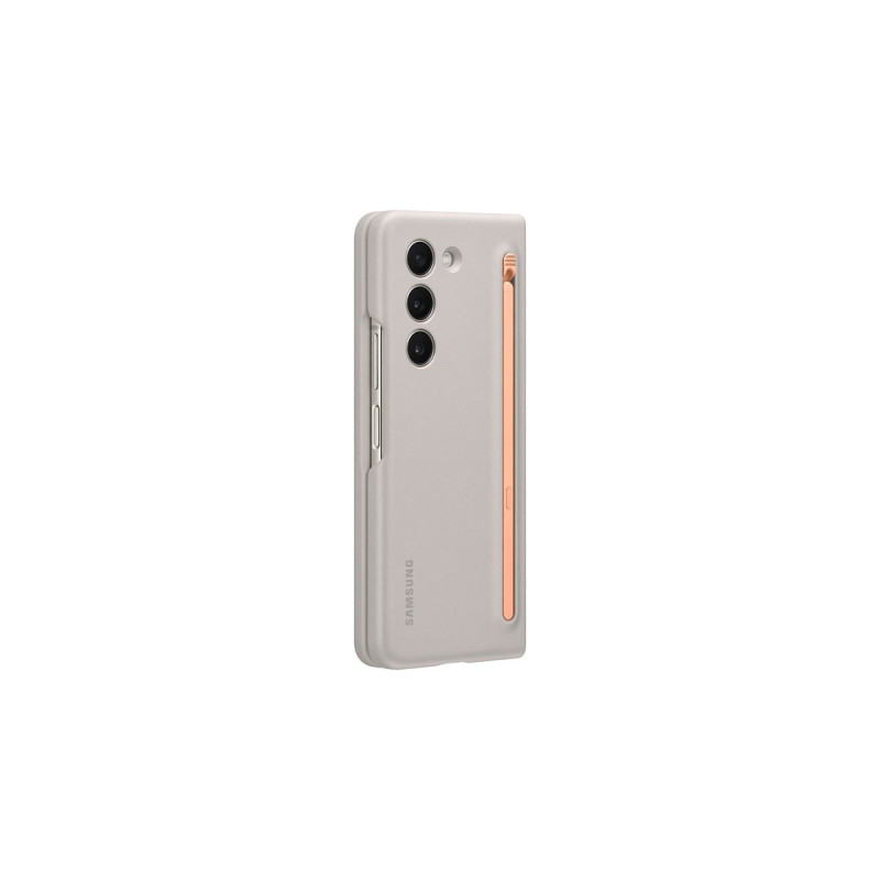 SAMSUNG Slim S Pen Case, Handyhülle(beige, Samsung Galaxy Z Fold5)