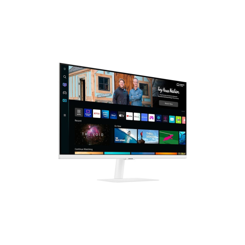 SAMSUNG Smart Monitor M5B S27BM501EU, LED-Monitor(68 cm (27 Zoll), weiß, FullHD, VA, WLAN)