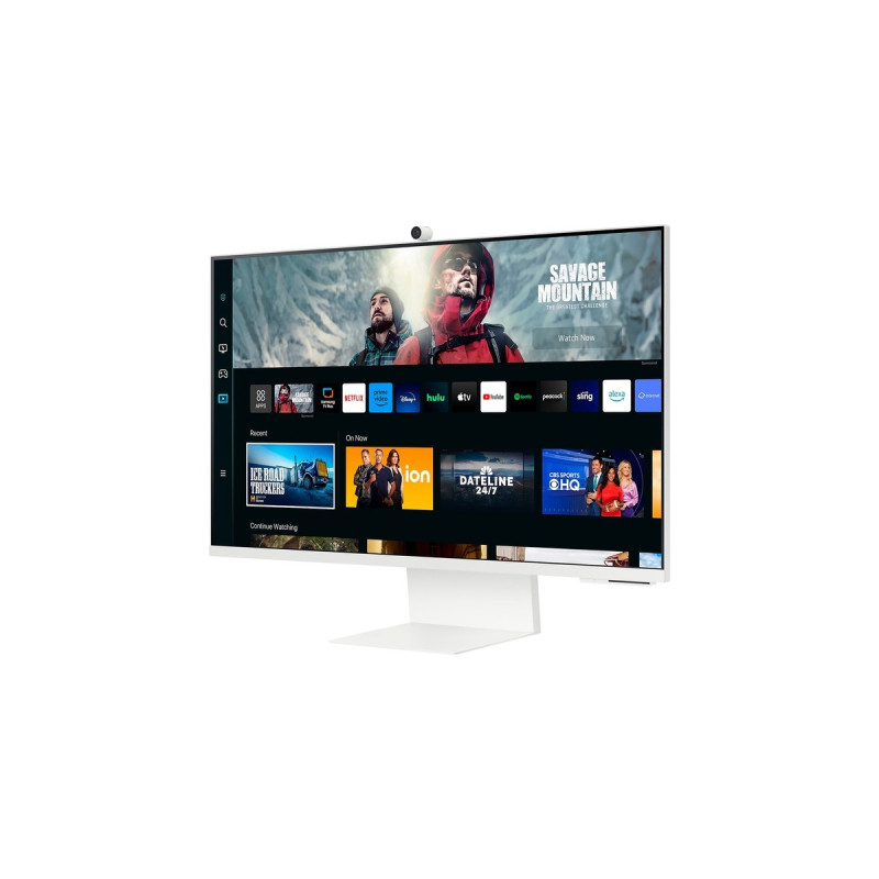 SAMSUNG Smart Monitor M80C S32CM801UU, LED-Monitor(80 cm (32 Zoll), weiß, UltraHD/4K, VA, WLAN, Bluetooth)