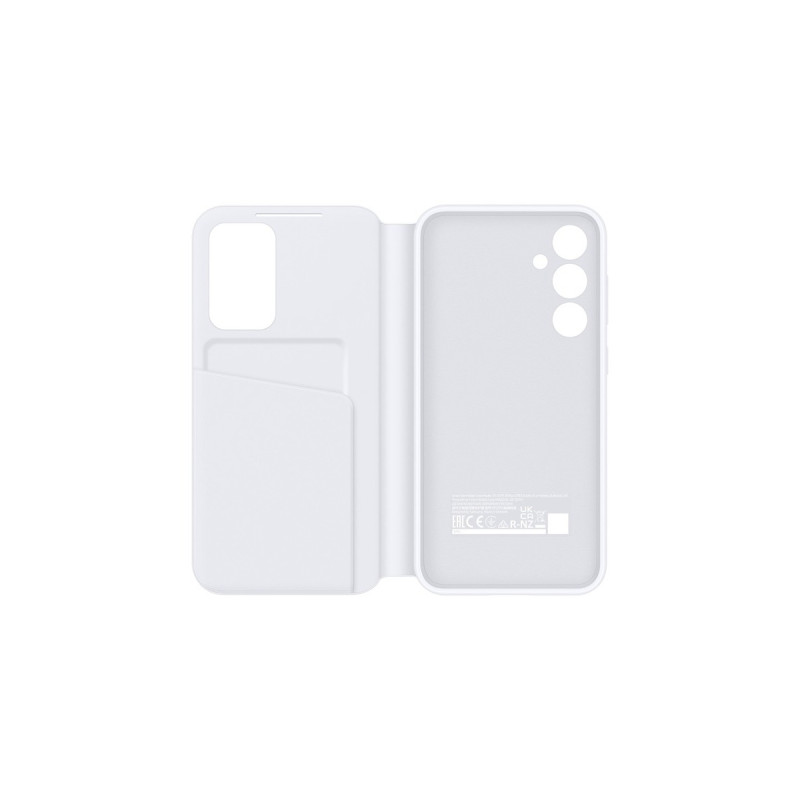 SAMSUNG Smart View Wallet Case, Handyhülle(weiß, Samsung Galaxy S23 FE)