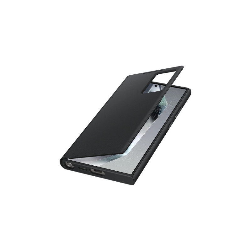 SAMSUNG Smart View Wallet Case, Handyhülle(schwarz, Samsung Galaxy S24 Ultra)