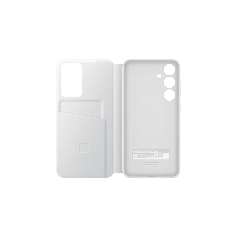 SAMSUNG Smart View Wallet Case, Handyhülle(weiß, Samsung Galaxy S24+)