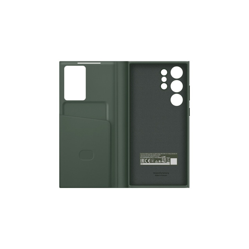 SAMSUNG Smart View Wallet Case, Handyhülle(grün, Samsung Galaxy S23 Ultra)