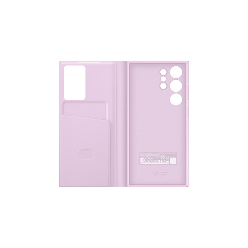 SAMSUNG Smart View Wallet Case, Handyhülle(lavendel, Samsung Galaxy S23 Ultra)