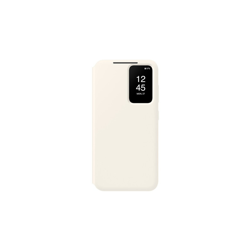 SAMSUNG Smart View Wallet Case, Handyhülle(creme, Samsung Galaxy S23)