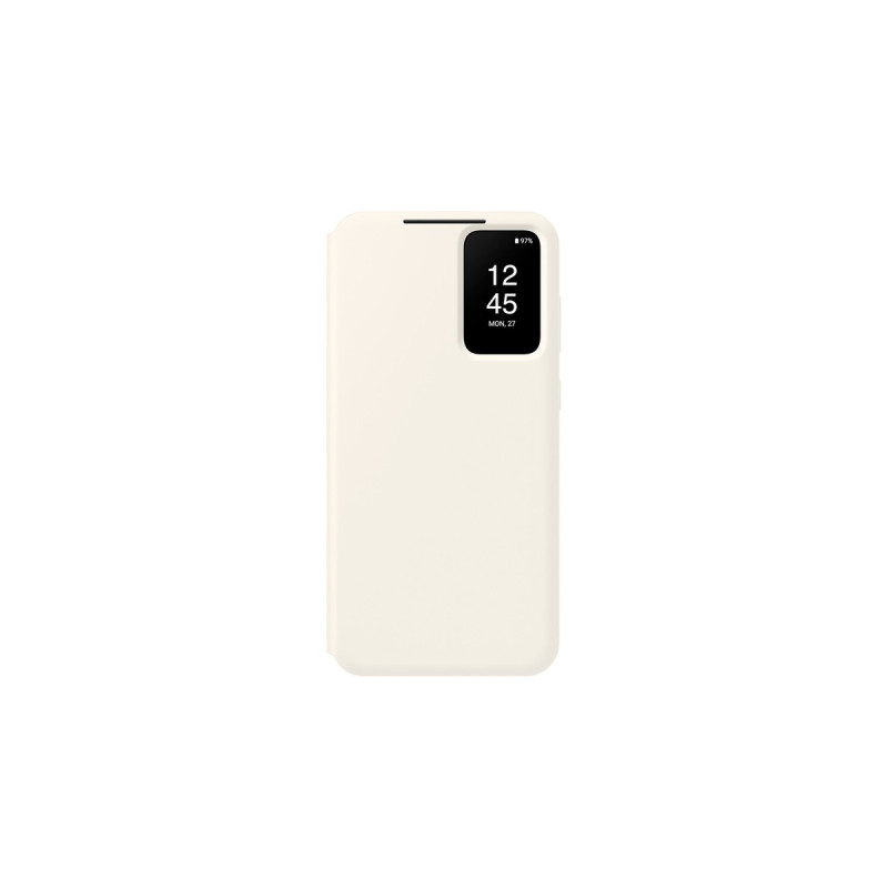 SAMSUNG Smart View Wallet Case, Handyhülle(creme, Samsung Galaxy S23+)