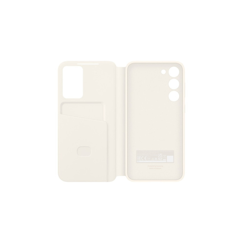 SAMSUNG Smart View Wallet Case, Handyhülle(creme, Samsung Galaxy S23+)
