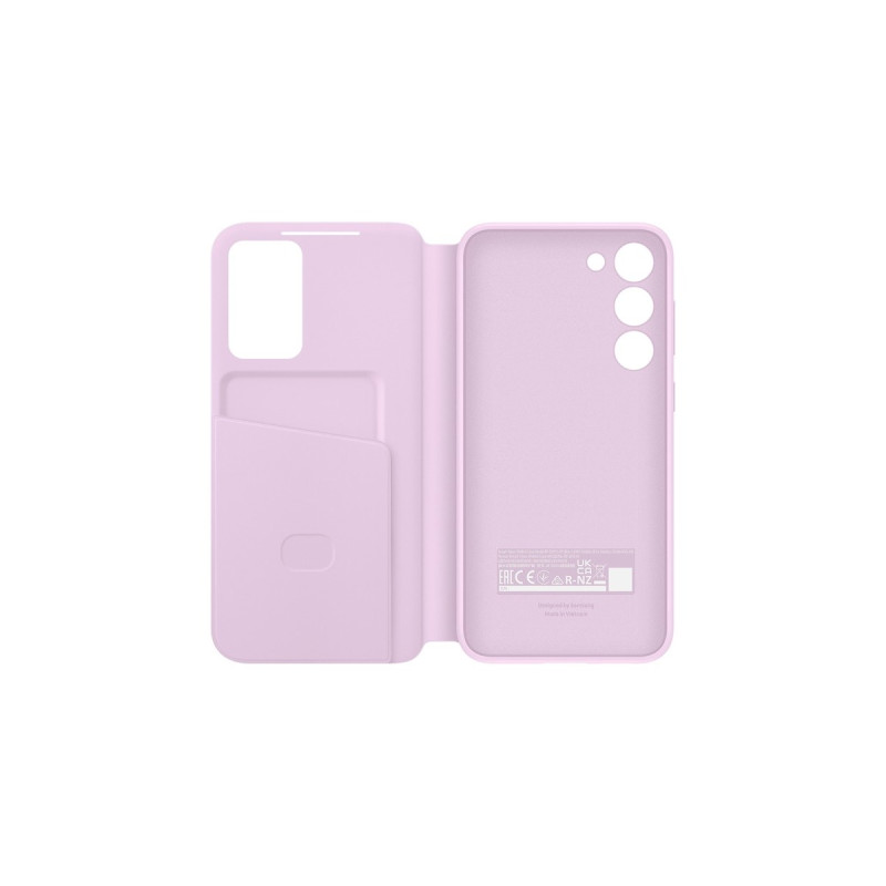 SAMSUNG Smart View Wallet Case, Handyhülle(lavendel, Samsung Galaxy S23+)