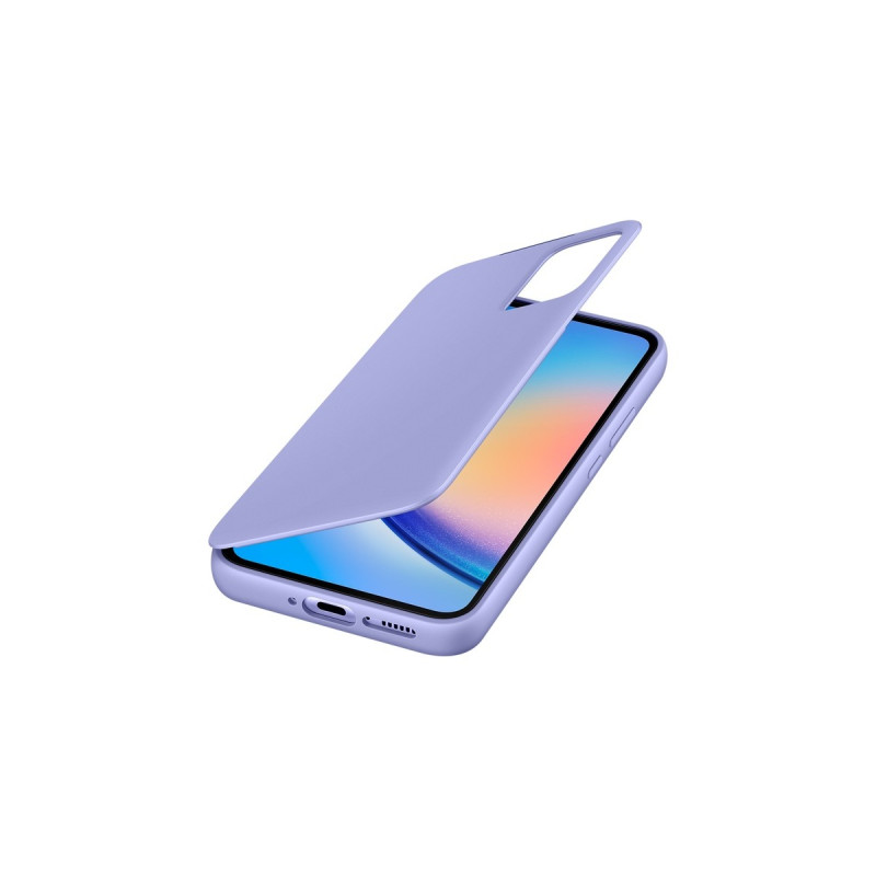 SAMSUNG Smart View Wallet Case, Handyhülle(blau, Samsung Galaxy A34 5G)