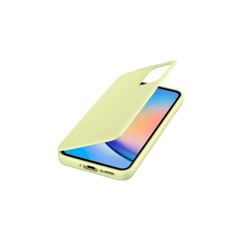 SAMSUNG Smart View Wallet Case, Handyhülle(limette, Samsung Galaxy A34 5G)