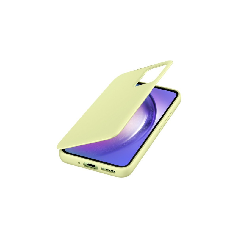 SAMSUNG Smart View Wallet Case, Handyhülle(limette, Samsung Galaxy A54 5G)