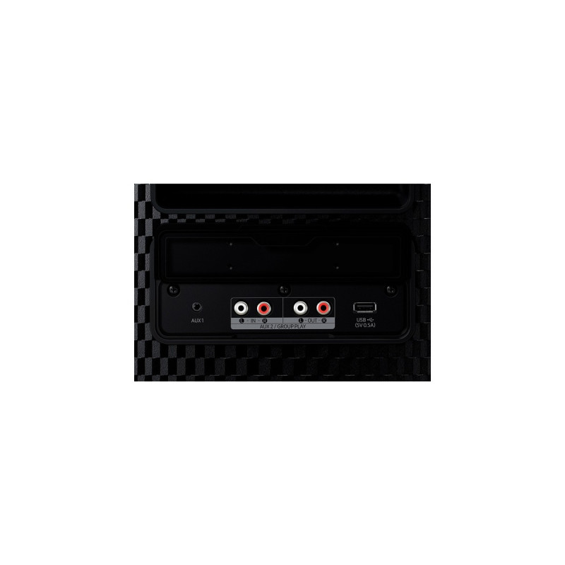 SAMSUNG Sound Tower MX-ST40B, Lautsprecher(schwarz, Bluetooth, IPX5)