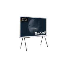 SAMSUNG The Serif GQ-65LS01BG, QLED-Fernseher(163 cm (65 Zoll), weiß/schwarz, UltraHD/4K, SmartTV, WLAN, Bluetooth, HDR10+, FreeSync Premium, 100Hz Panel)