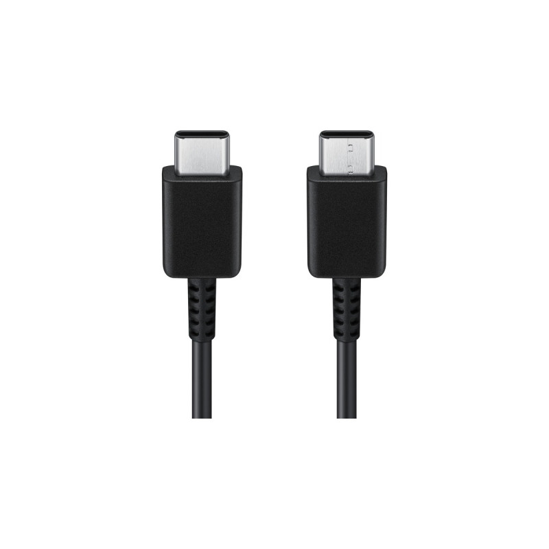 USB-C Stecker(schwarz, 1 Meter, Laden mit bis zu 60 Watt)