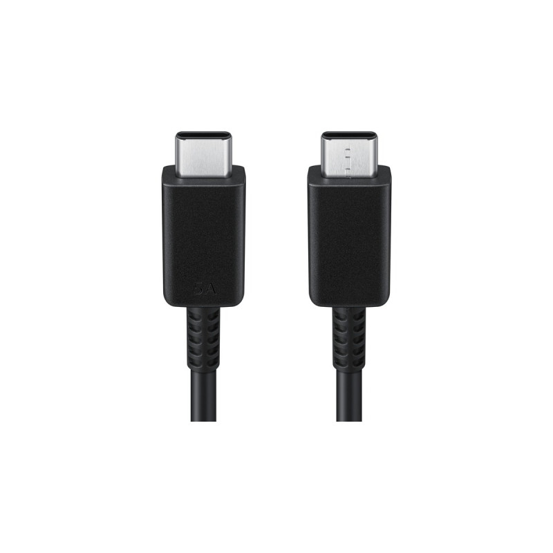 USB-C Stecker(schwarz, 1 Meter, PD, Laden mit bis zu 100 Watt)