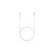 USB-C Stecker(weiß, 1 Meter, PD, Laden mit bis zu 100 Watt)