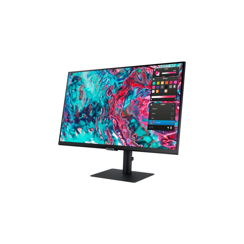 SAMSUNG ViewFinity S8 S27B800TGU, LED-Monitor(69 cm (27 Zoll), schwarz, UltraHD/4K, IPS, Thunderbolt 4, HDMI)