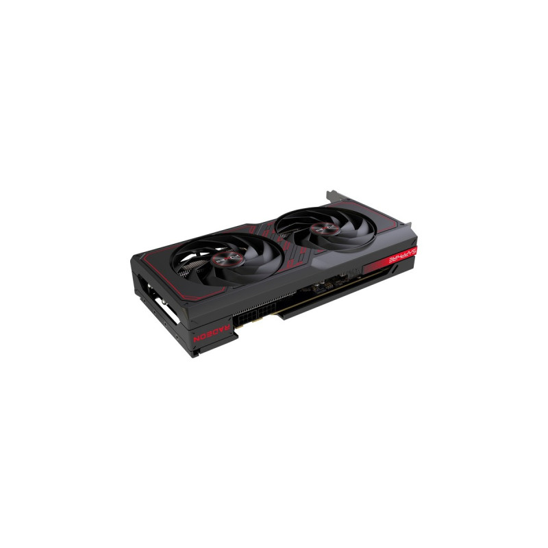 SAPPHIRE Radeon RX 7600 XT PULSE GAMING OC, Grafikkarte(RDNA 3, GDDR6, 2x DisplayPort, 2x HDMI 2.1)