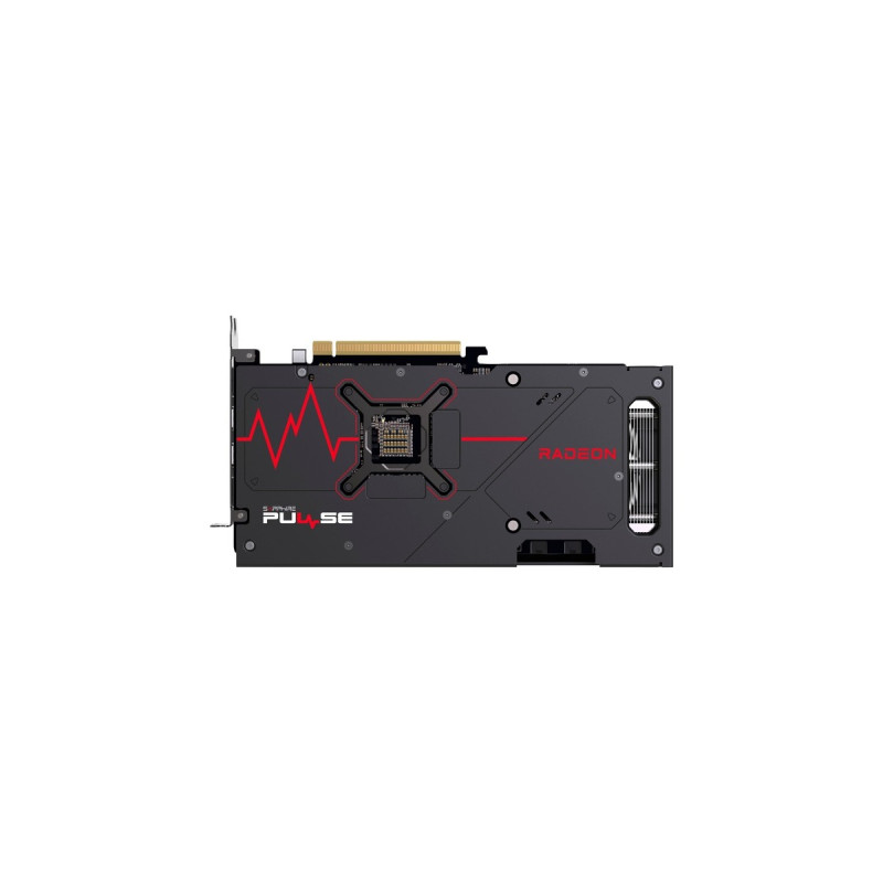 SAPPHIRE Radeon RX 7600 XT PULSE GAMING OC, Grafikkarte(RDNA 3, GDDR6, 2x DisplayPort, 2x HDMI 2.1)