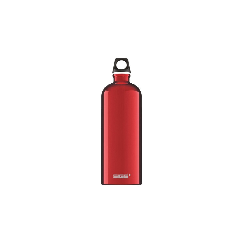 SIGG Alu Traveller 1 Liter, Trinkflasche(rot)