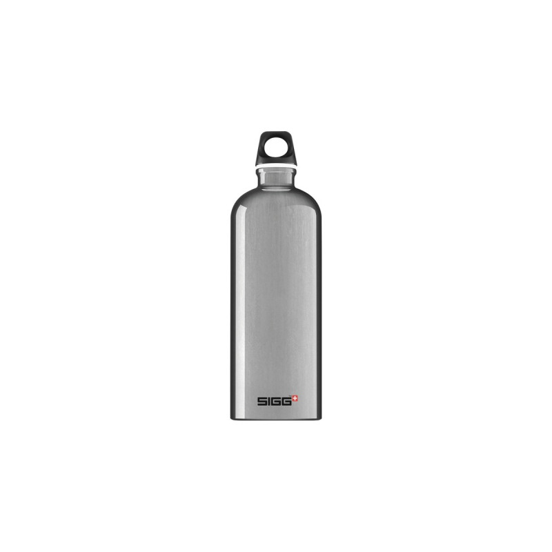 SIGG Alu Traveller 1 Liter, Trinkflasche(aluminium)