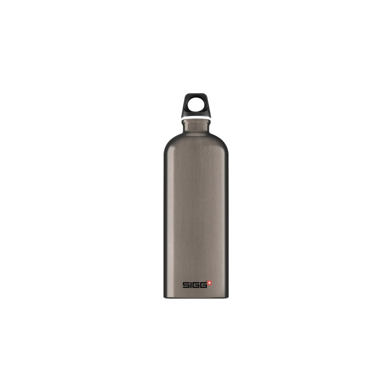 SIGG Alu Traveller Smoked Pearl 1 Liter, Trinkflasche(braun)