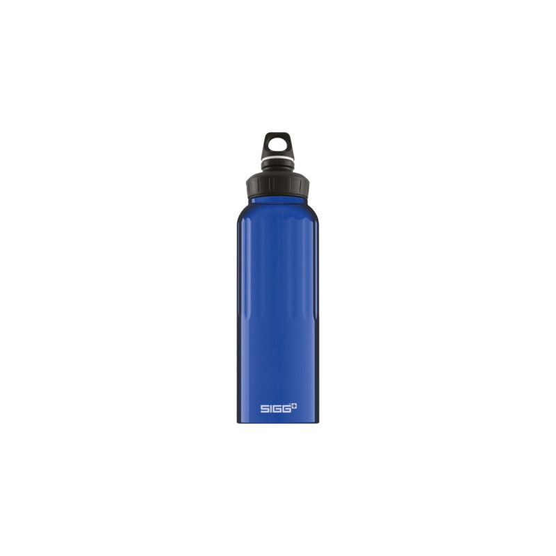 SIGG Alu WMB Traveller 1,5 Liter, Trinkflasche(blau)