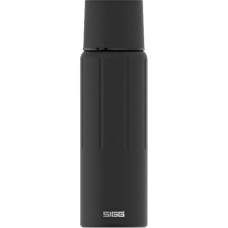 SIGG Thermosflasche Gemstone IBT Obsidian 1,1L(schwarz, Ø 87mm)