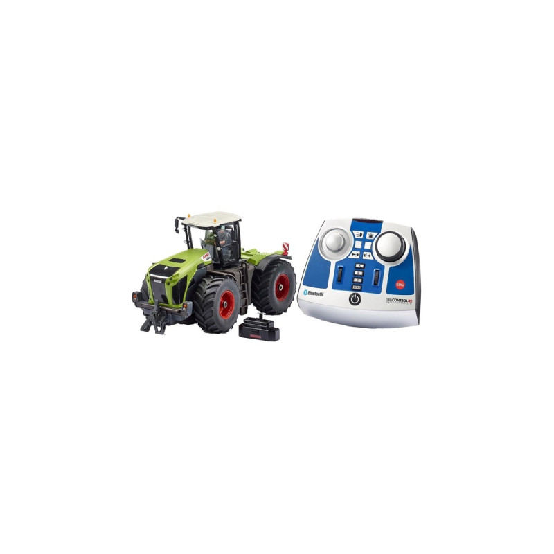 SIKU CONTROL32 Claas Xerion 5000 TRAC VC mit Bluetooth-Fernsteuermodul, RC(grün, 1:32)